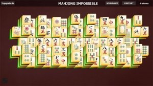 Mahjong Impossible Online Puzzle Game