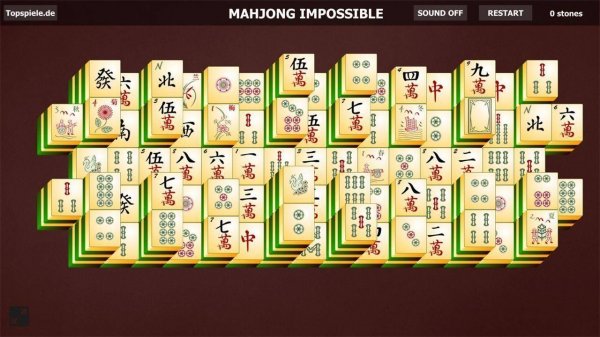 Mahjong Impossible Online Puzzle Game