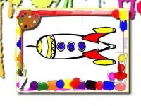 Rockets Coloring Book Online Game - Coloring Game