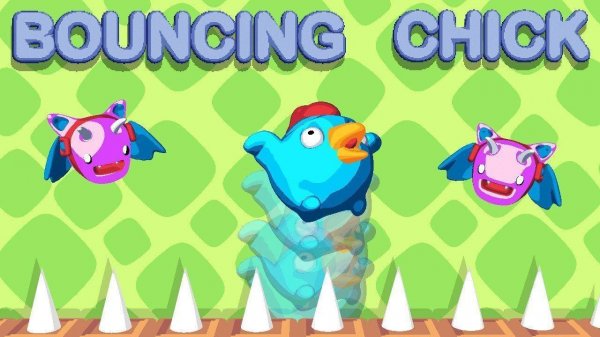 Bouncing Chick: Climb to the Top Arcade Game