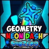 Geometry Neon Dash Subzero Online Arcade Game