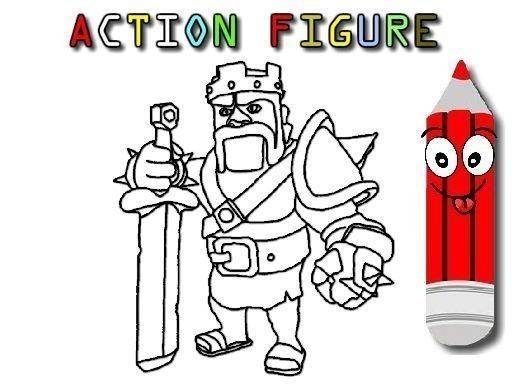 Action Figure Coloring Online Game - Coloring Game