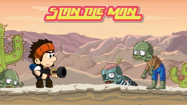 Stan The Man Zombie Shooter Game - Arcade Game