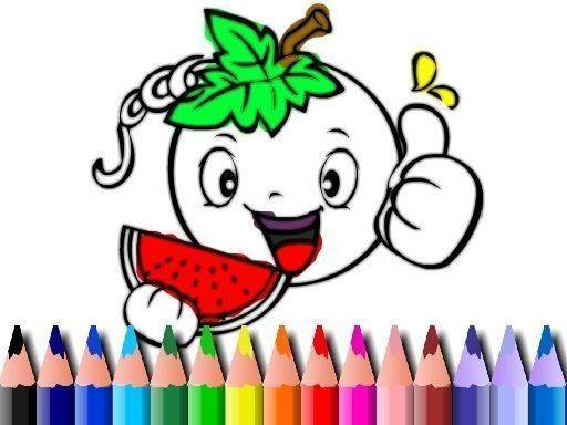 BTS Vegy Coloring Book Online Coloring Game
