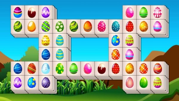 Easter Mahjong Deluxe Online Puzzle Game