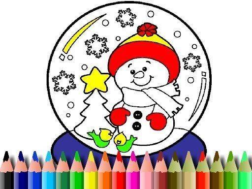 BTS Christmas Coloring Book Online Coloring Game