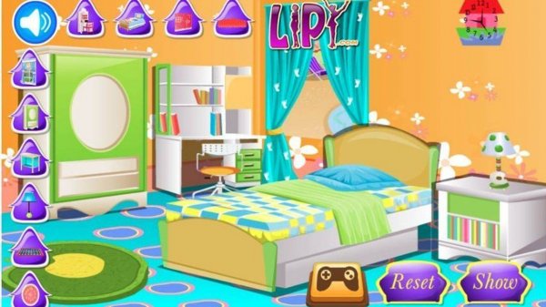 Kids Bedroom Decoration Online Game Design Game