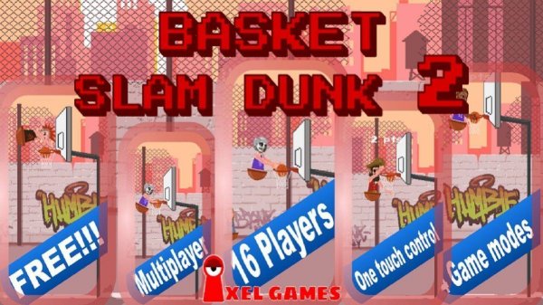 Basket Slam Dunk 2 Online Arcade Game
