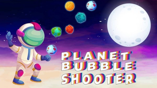 Planet Bubble Shooter Online Puzzle Game