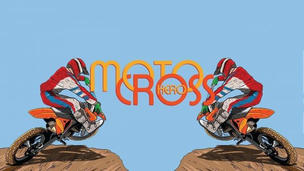 MotoCross Hero Coloring Online Coloring Game