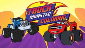 Monster Truck Coloring Online Game