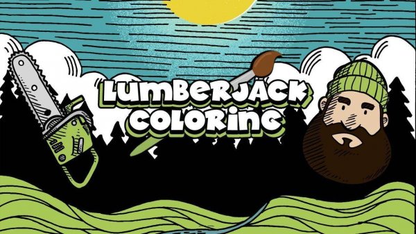 Lumberjack Coloring Online Game - Kids Coloring Game