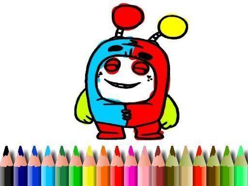 BTS Sweet Monsters Coloring Online Game - Coloring Book