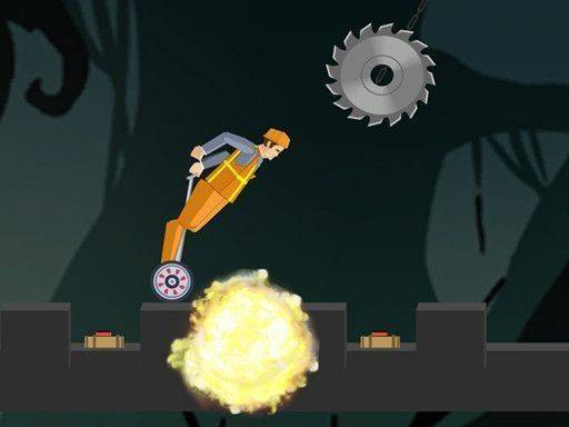 Happy Wheels Obstacle Scooter Game Arcade Game