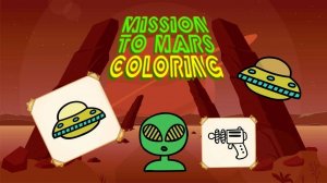 Mission to Mars Coloring Online Game