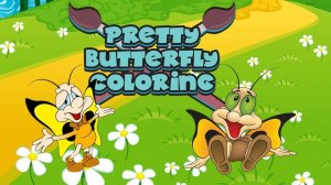 Pretty Butterfly Coloring Online Game
