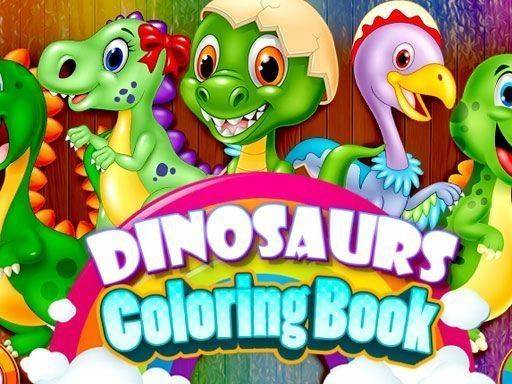 Dinosaurs Coloring Book Online Game Coloring Game